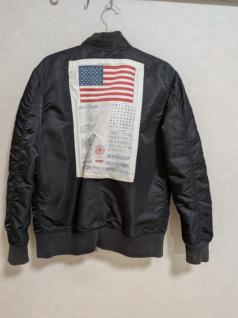 ジャケット・アウター Supreme Blood Chit Reversible MA-1 14SS