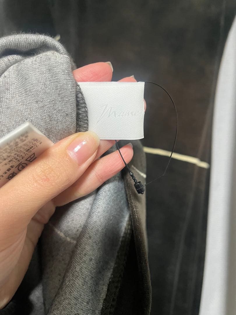 ワンピース Kintsugi Velour Square Neck Dress