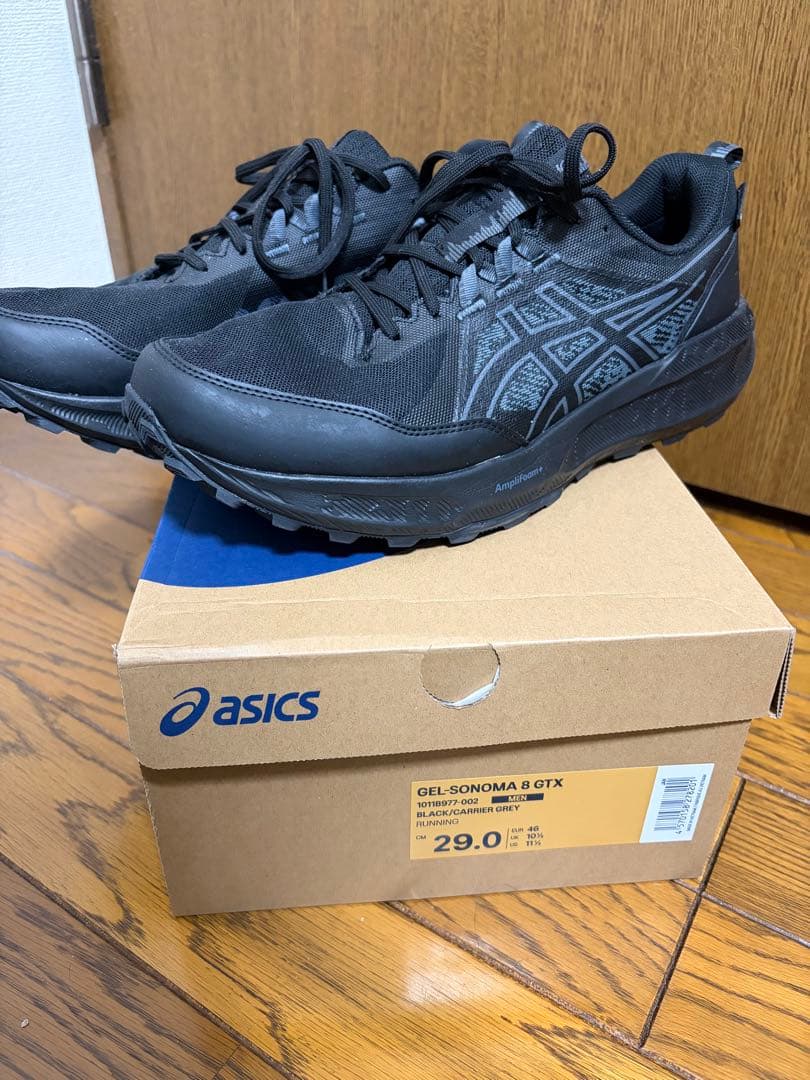 アシックス　GEL-SONOMA 8 GTX Black 29cm