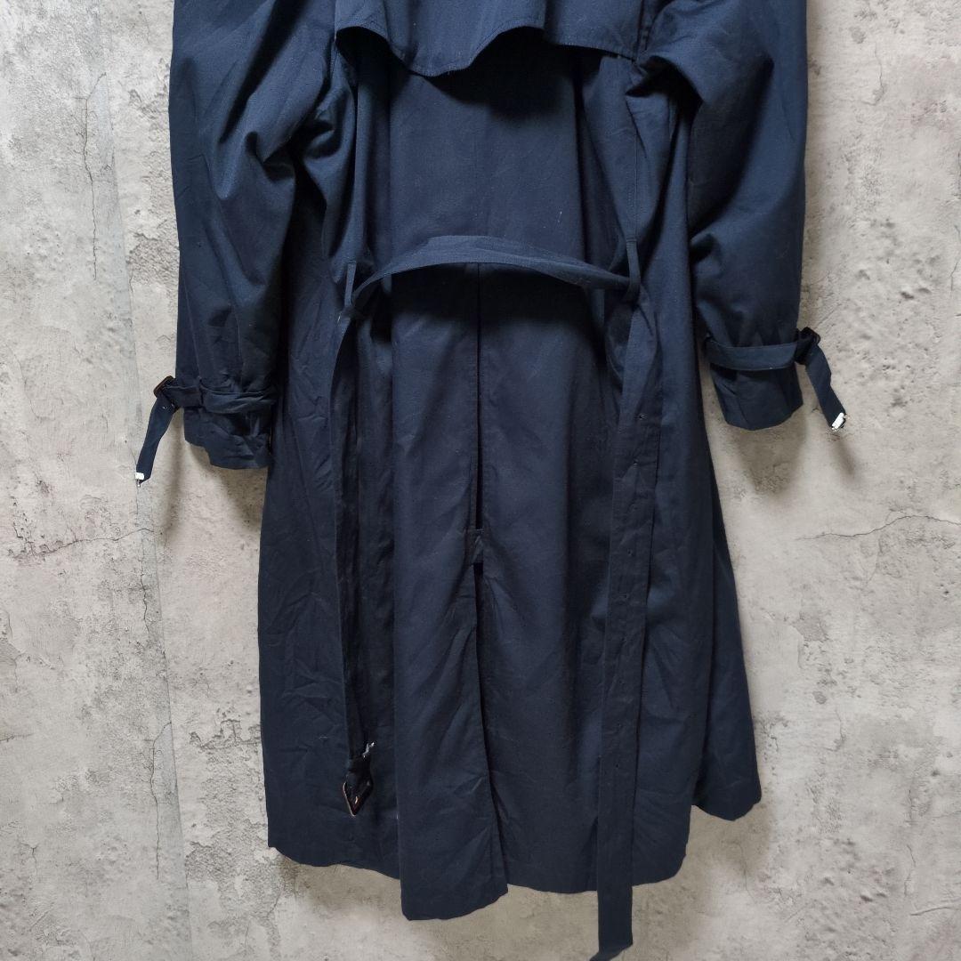 【レア物】ラルフローレン　チャップス　紺 ダブルブレスト トレンチコート　L