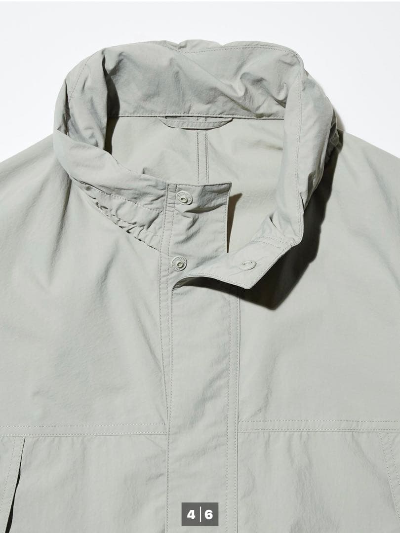 UNIQLO U ライトウェイトコート BLUE 2024SS