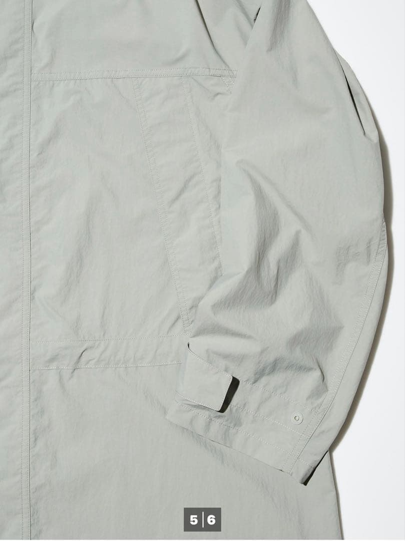 UNIQLO U ライトウェイトコート BLUE 2024SS