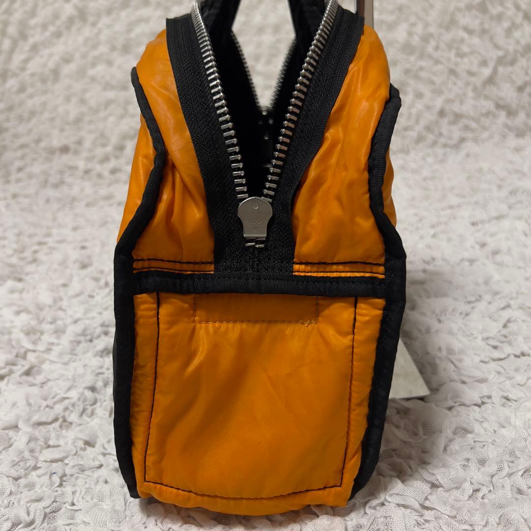 美品　ポーター　タンカー　ダッフルバッグ　ミニボストン　ブラック　ナイロン