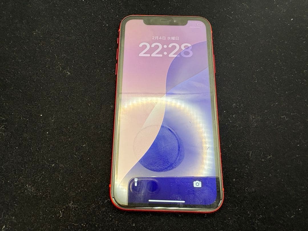 iPhoneXR (PRODUCT) 64GB レッド バッテリー残量80％