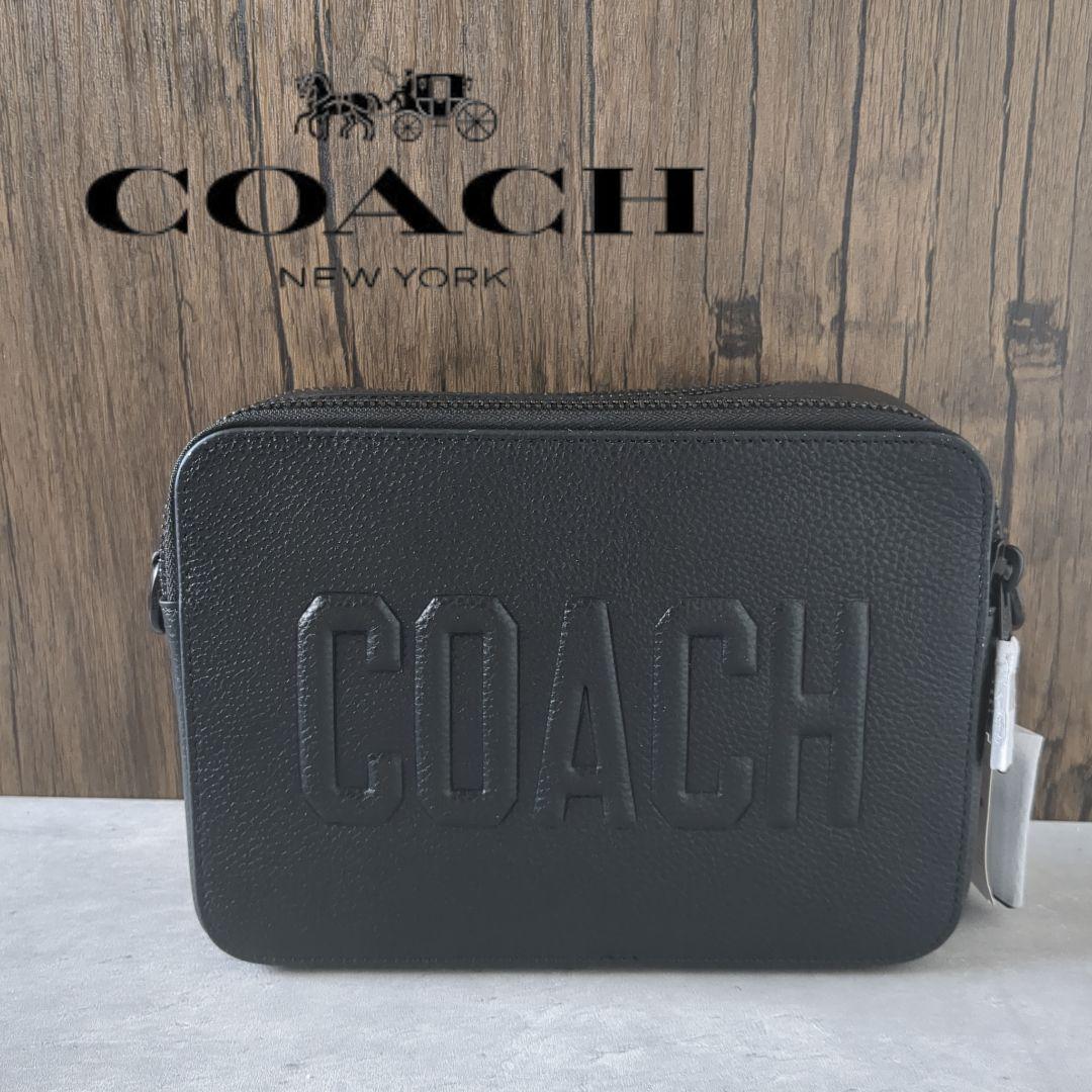 【新品】COACH　チャーター クロスボディ バッグ 24・コーチ グラフィック