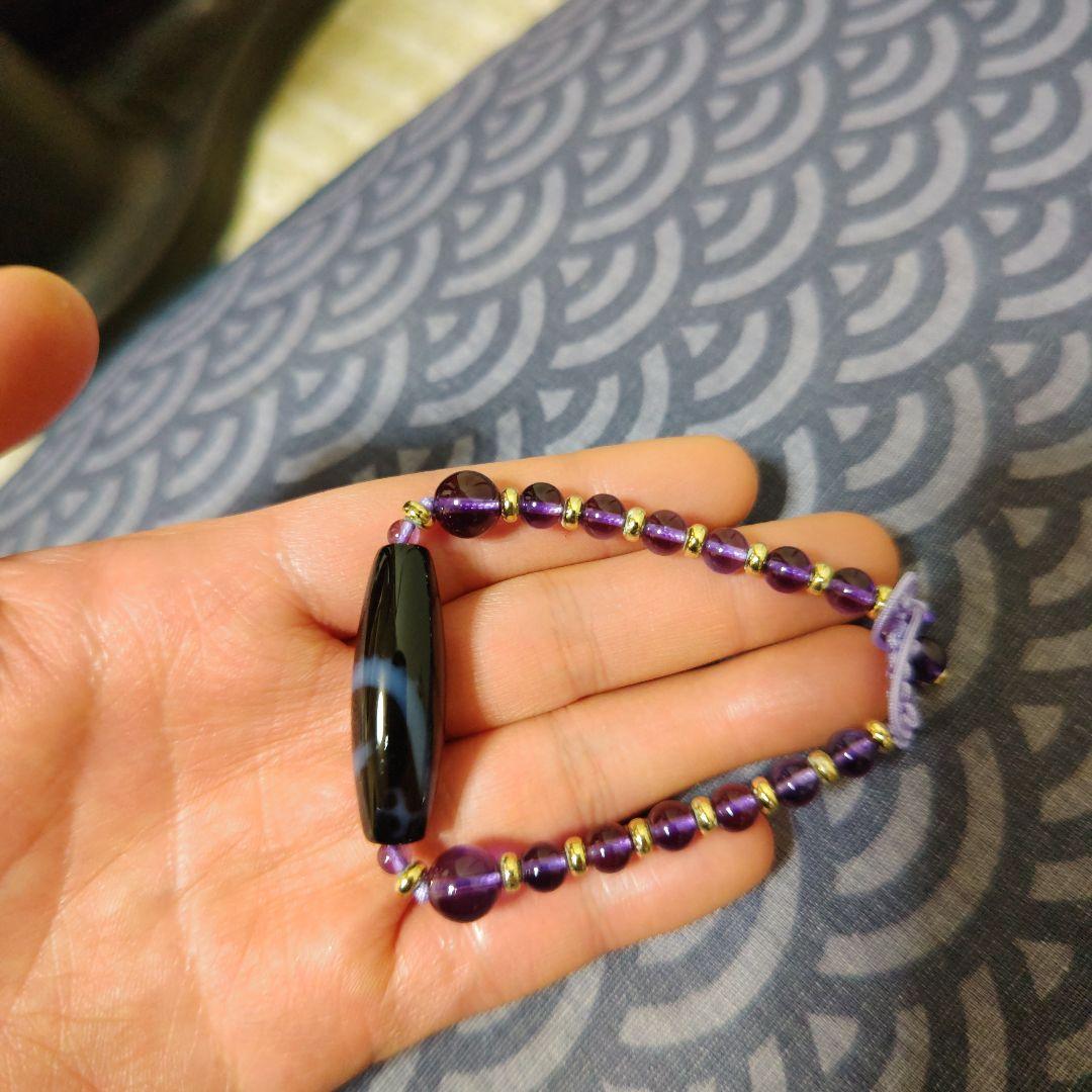 m*k様 龍神天珠のブレスレット