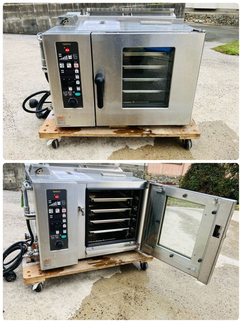 H54★タニコー★美品 2019年製 電気スチームコンベンション 業務用 厨房