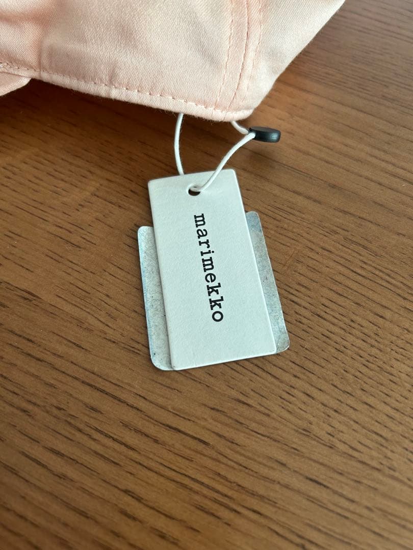 【新品タグ付】marimekko 花刺繍キャップ ピンク