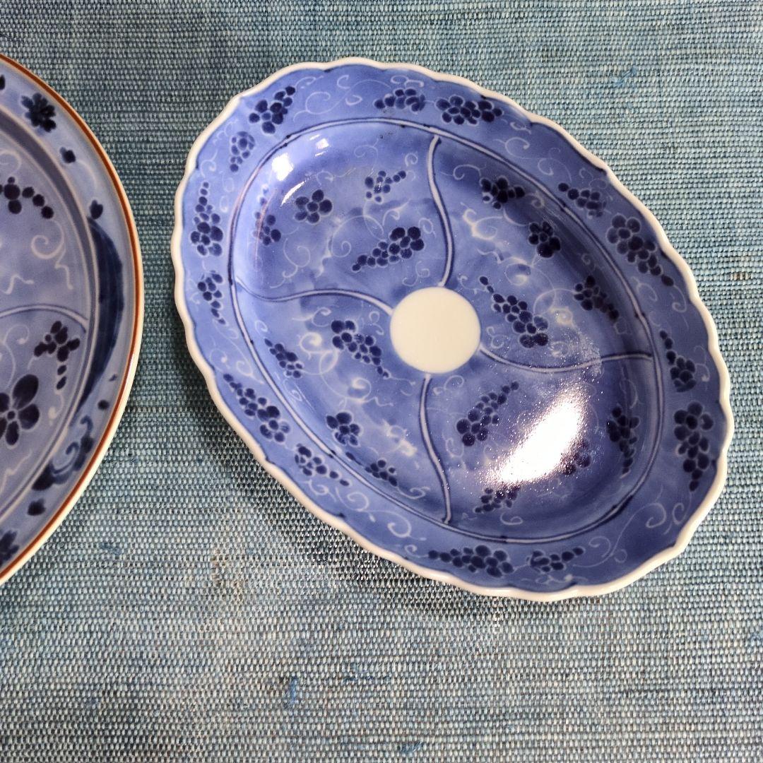 貴祥窯のぶどう皿2種