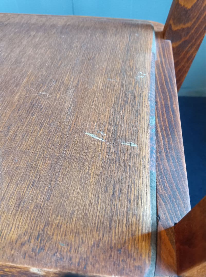 木製子供用スツール　ヴィンテージ　レトロ