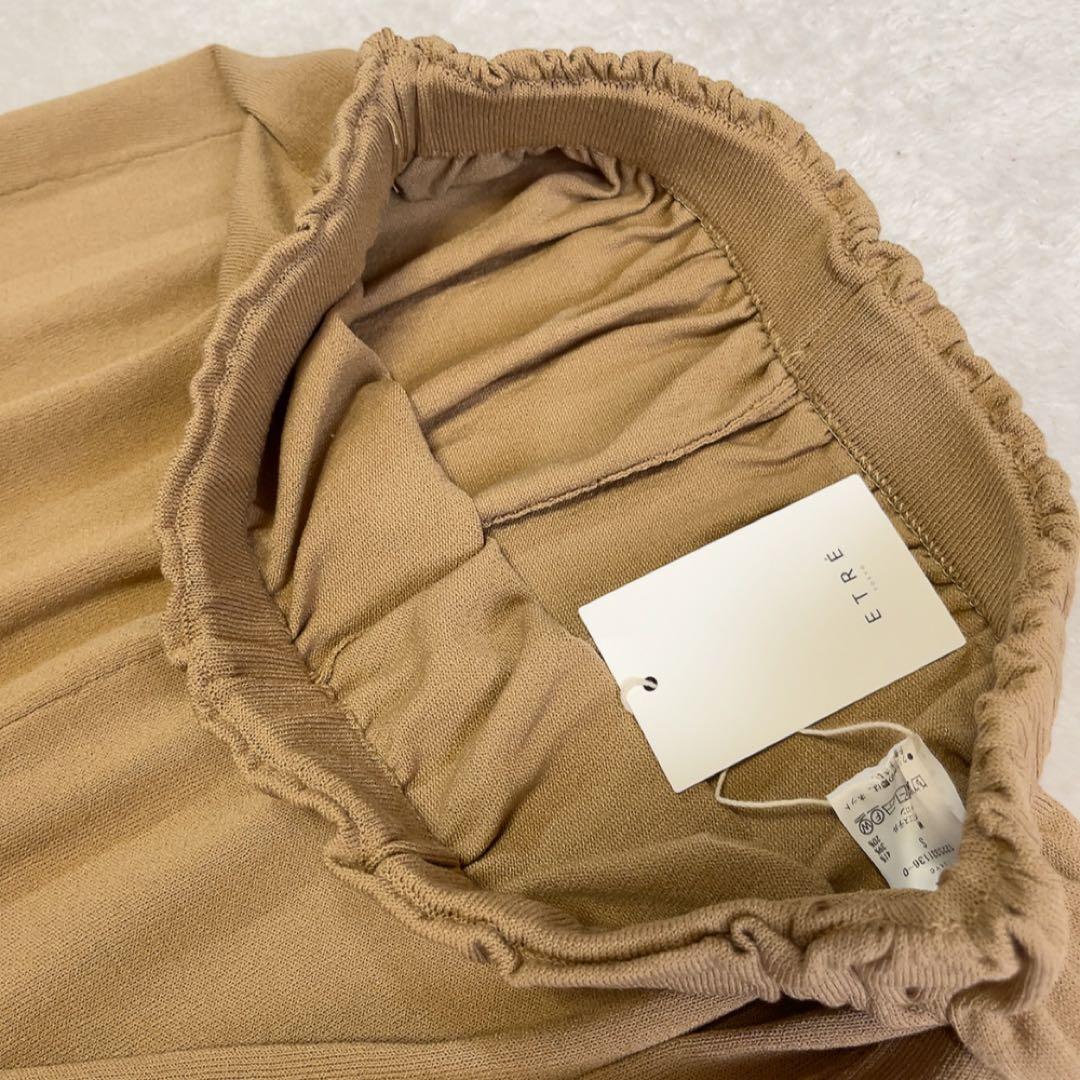 新品　エトレトウキョウ　サイドポケットベアニットオールインワン　ベージュ