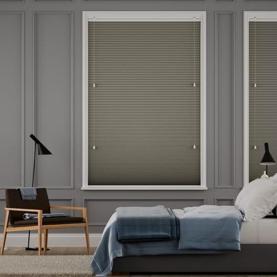 【最終値下げ】未使用　ハニカムシェード　ライトグレー　159.5×90