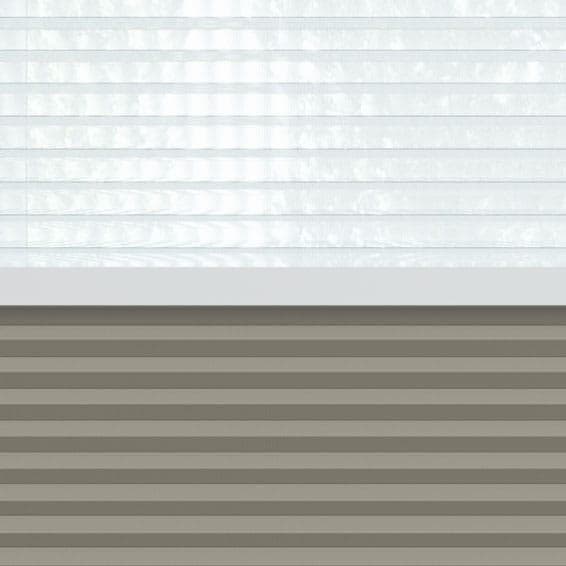 【最終値下げ】未使用　ハニカムシェード　ライトグレー　159.5×90