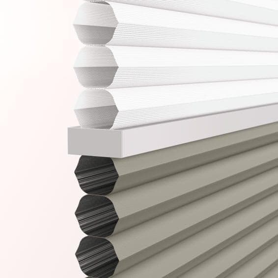 【最終値下げ】未使用　ハニカムシェード　ライトグレー　159.5×90