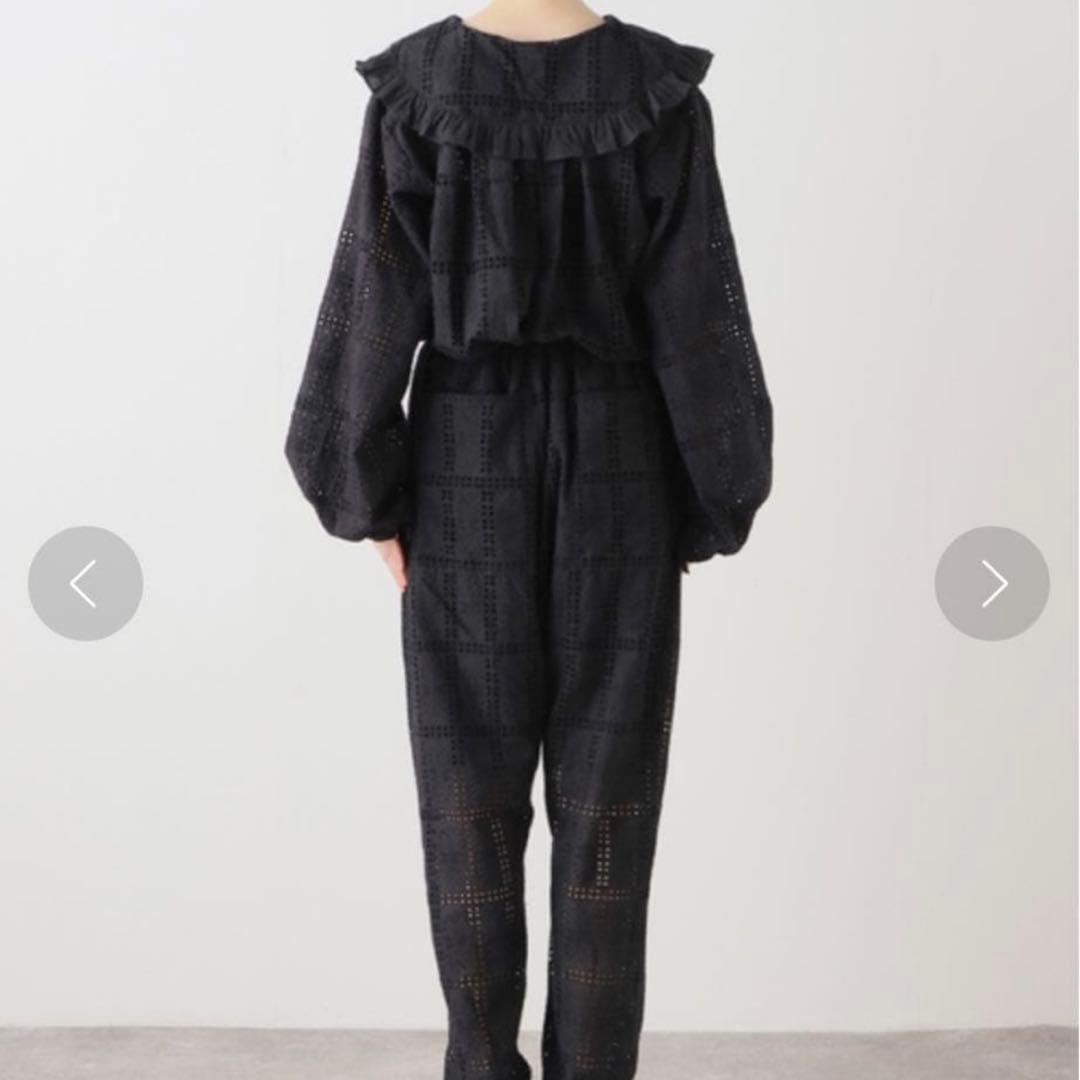 VIOLETTE ROOM バイオレットルーム レースオールインワン　ブラック