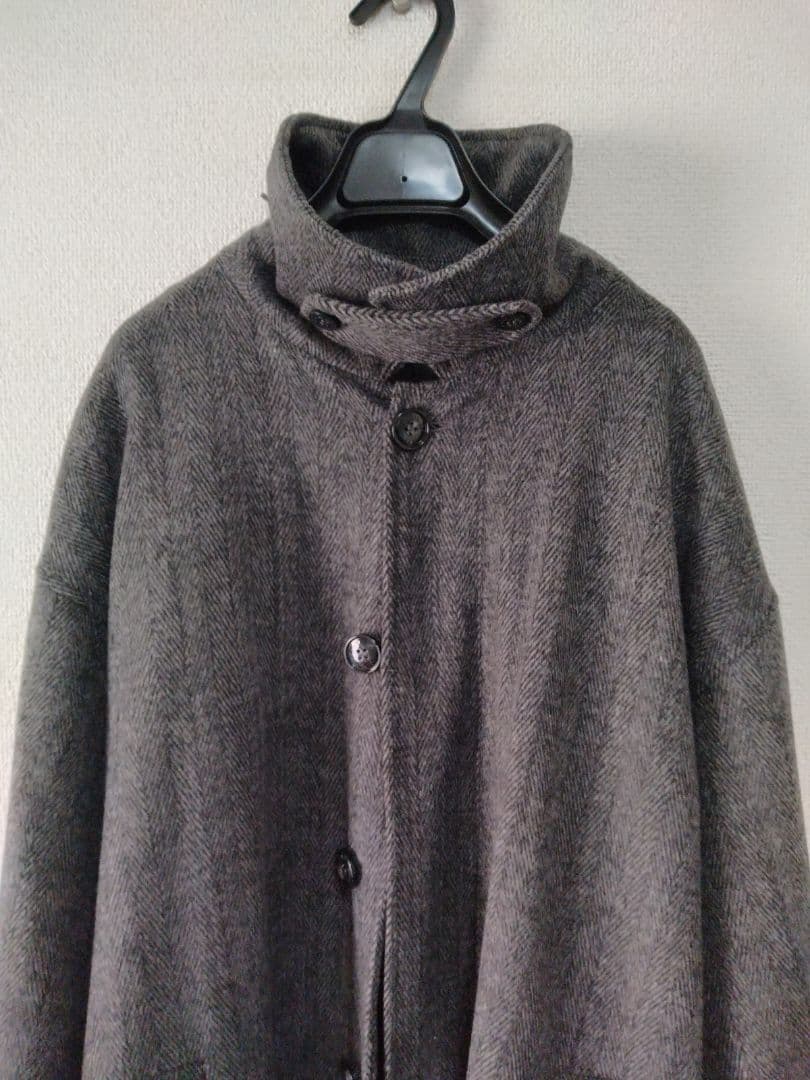 【極美品】U.S. BORDER バルマカーンコート（ステンカラーコート）