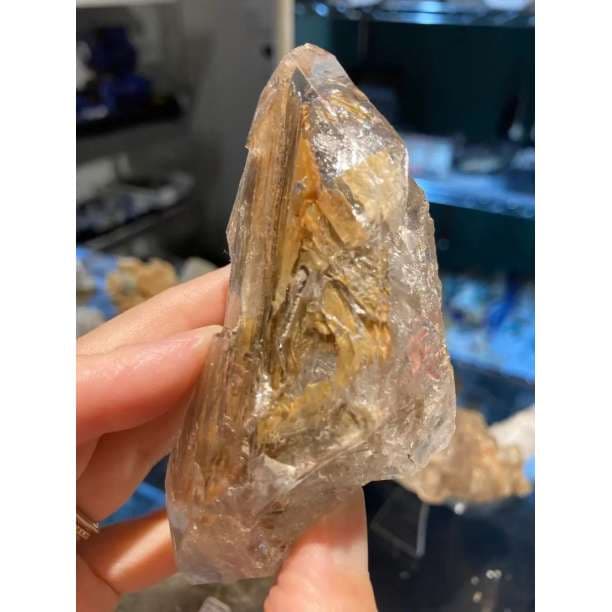 ヒマラヤ水晶 エレスチャル クォーツ 原石 骸骨水晶 骸晶 高品質