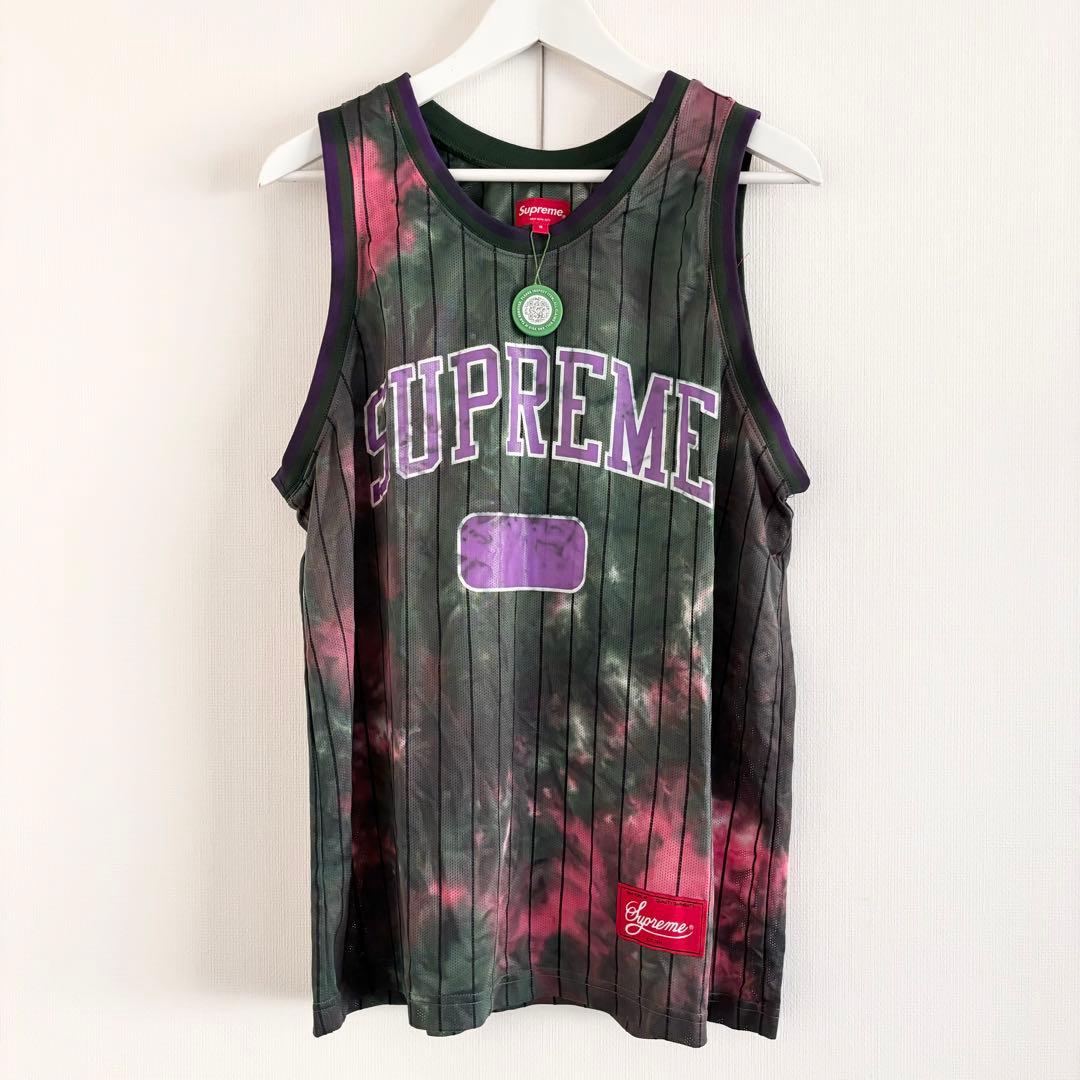 新品　タイダイ染めが夏らしい　バスケジャージ　タンクトップ　Supreme
