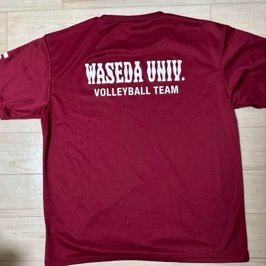 早稲田大学バレーボール練習着