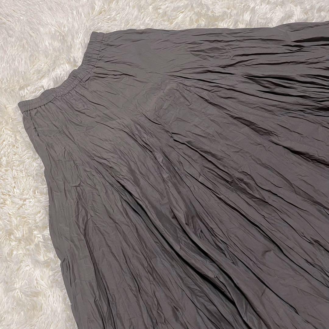 【極美品】mizuiro ind ボリュームフレアスカート グレー