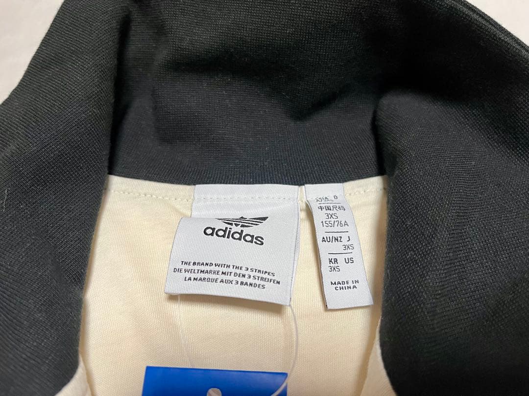 アディダス　アディカラー ワッフル クラシック トラックトップ　3XS ホワイト