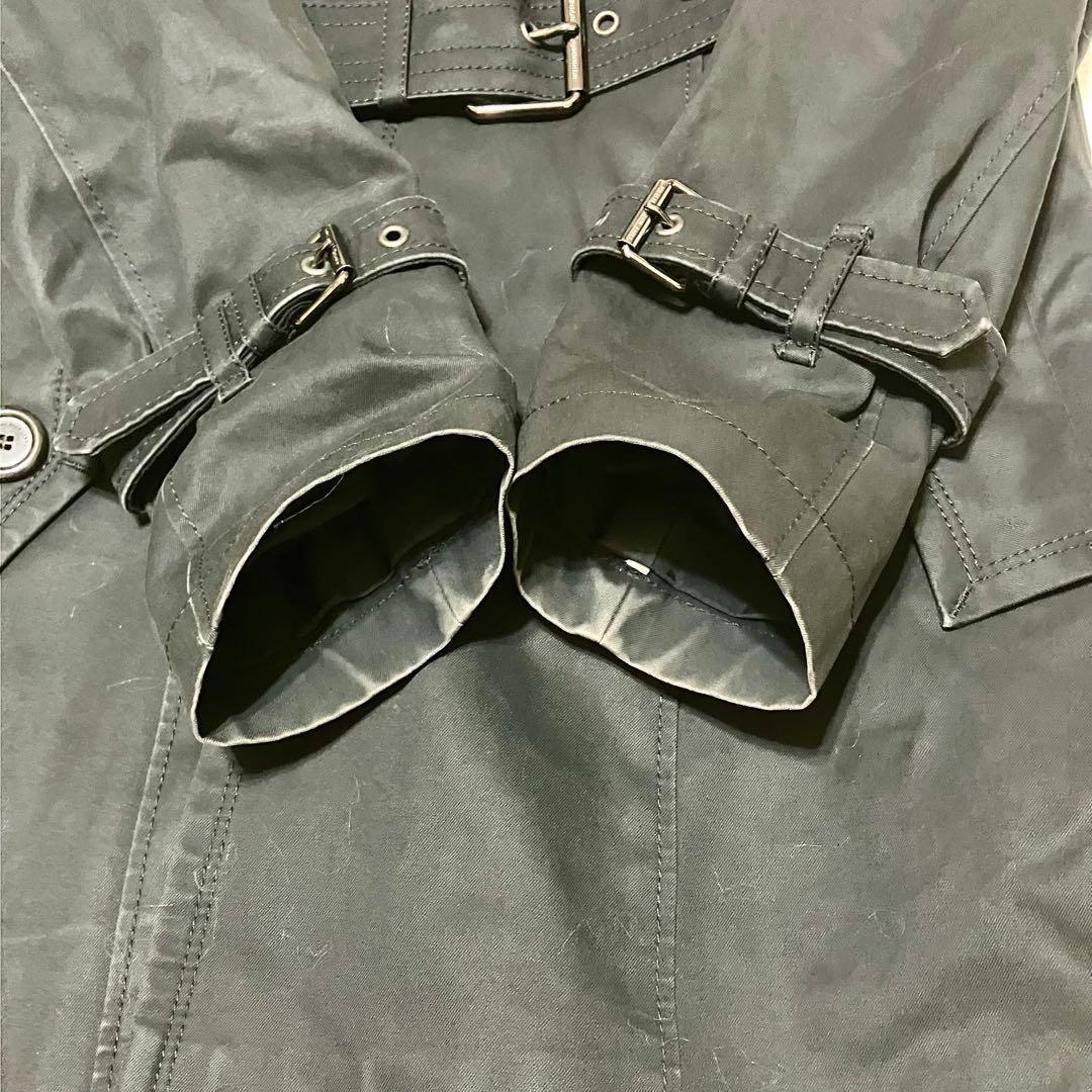 Burberry ブラック トレンチコート