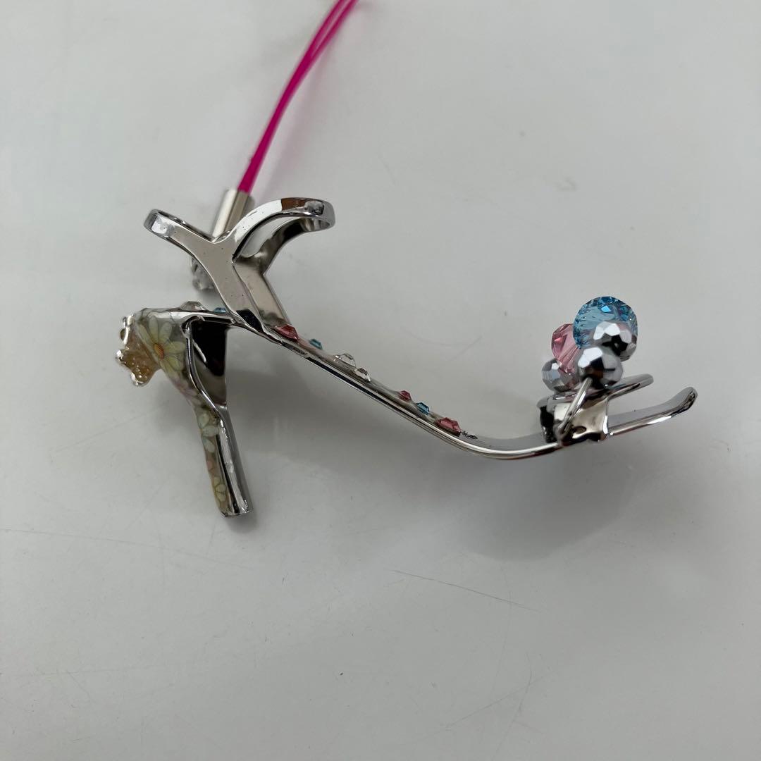 希少！スワロフスキーハンドメイドアクセサリー CANGAL プルタブ缶オープナー