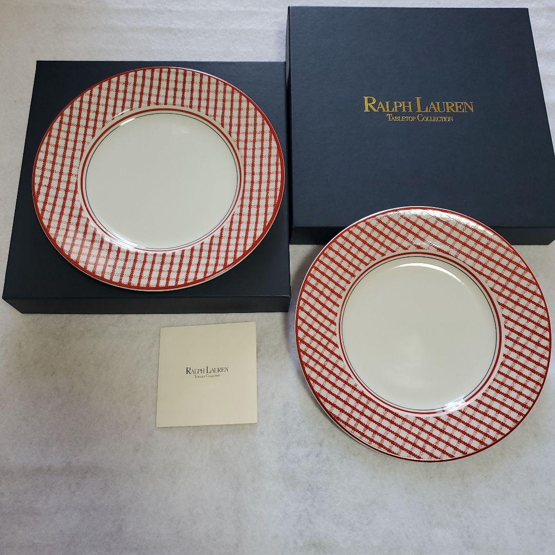 【ラルフローレン】　ケーキプレート【ウェッジウッド】　〖匿名配送・送料無料〗