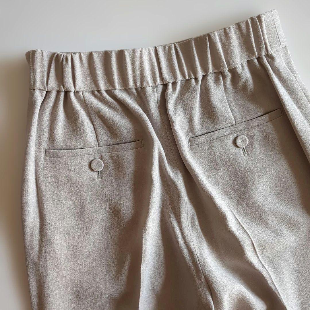 グリーンレーベルリラクシング パンツスーツ セットアップ カラーレス 38