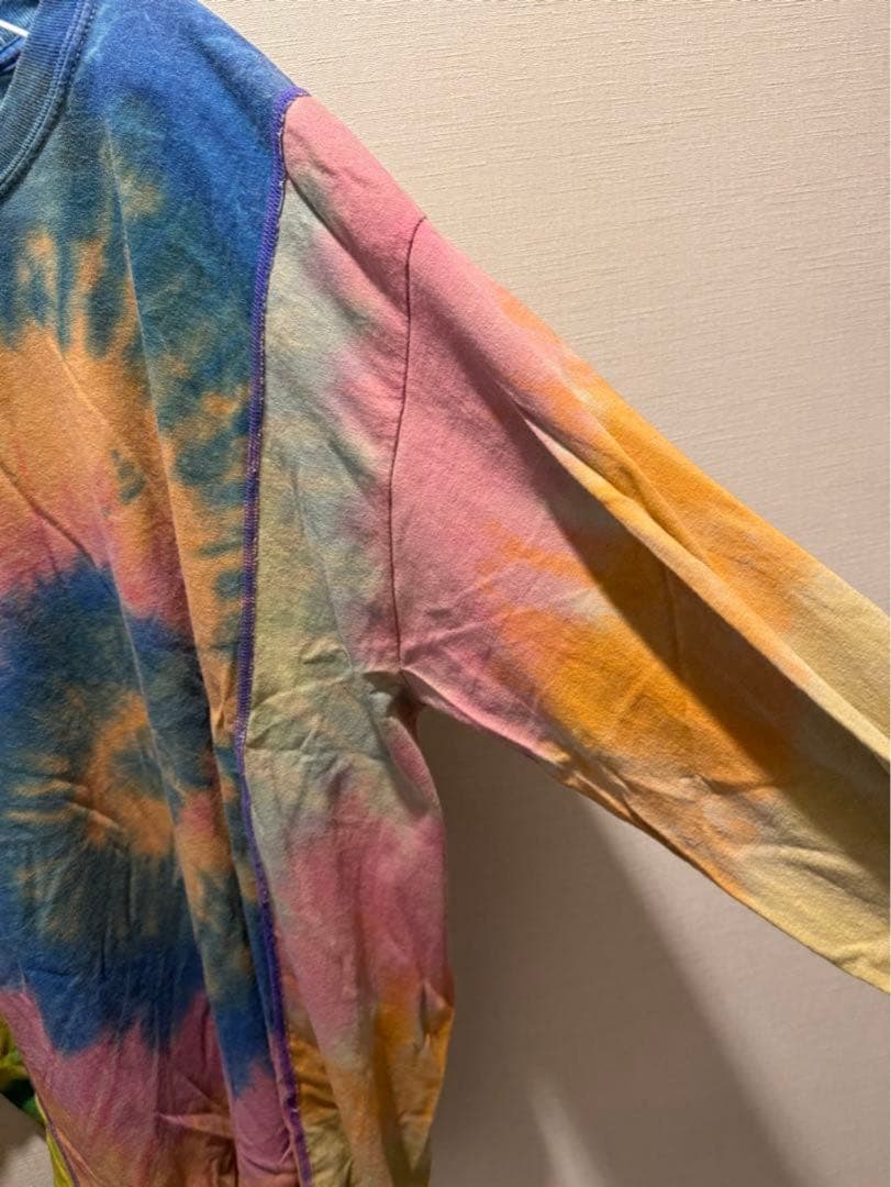 藤井風着用　rebuild by needles タイダイ ロンt Lサイズ