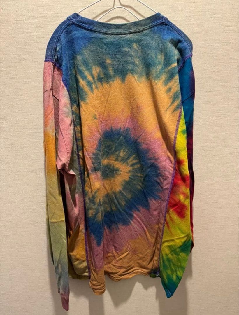 藤井風着用　rebuild by needles タイダイ ロンt Lサイズ