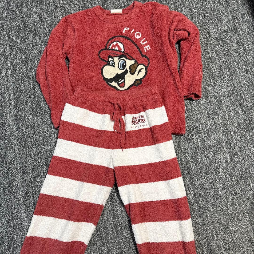 スーパーマリオ ルームウェア ジェラピケ