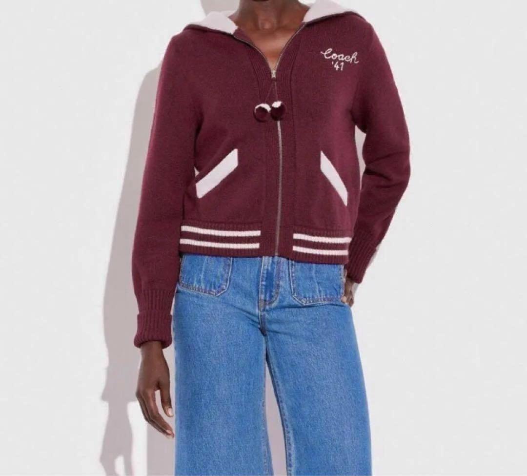 coach ニットカーディガン　パーカー