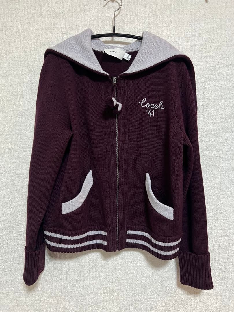 coach ニットカーディガン　パーカー