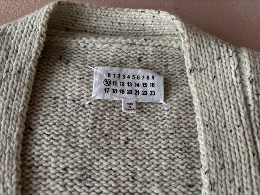 マルジェラ　ニットカーディガン