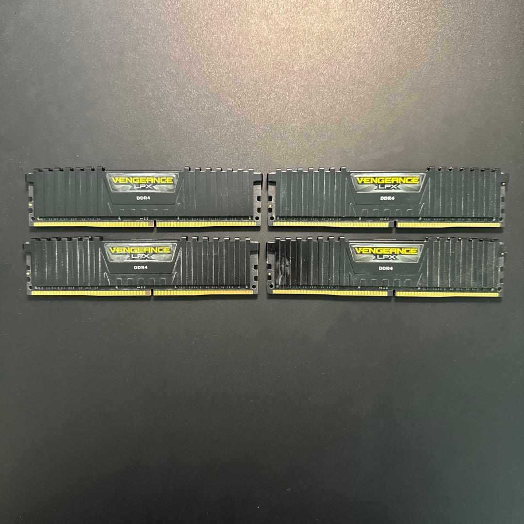 CORSAIR DDR43200MHz デスクトップ用 4x16GB 計64GB