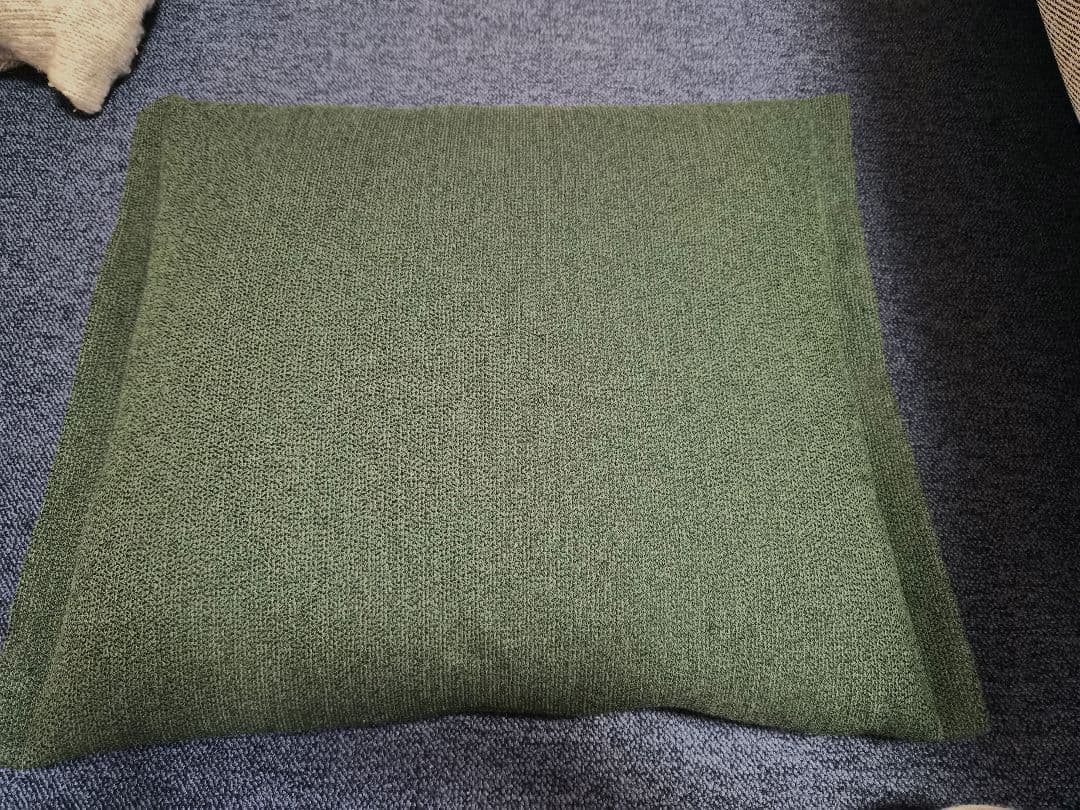 HAY PLICA CUSHION STORY ダークグリーン クッション 大判