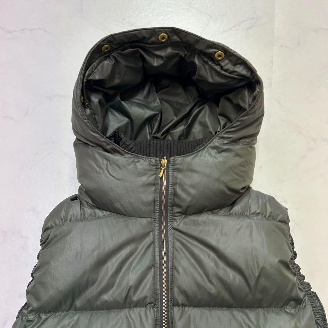 美品✨タトラス ダウンベスト ファー LTA-4128-10 サイズXS