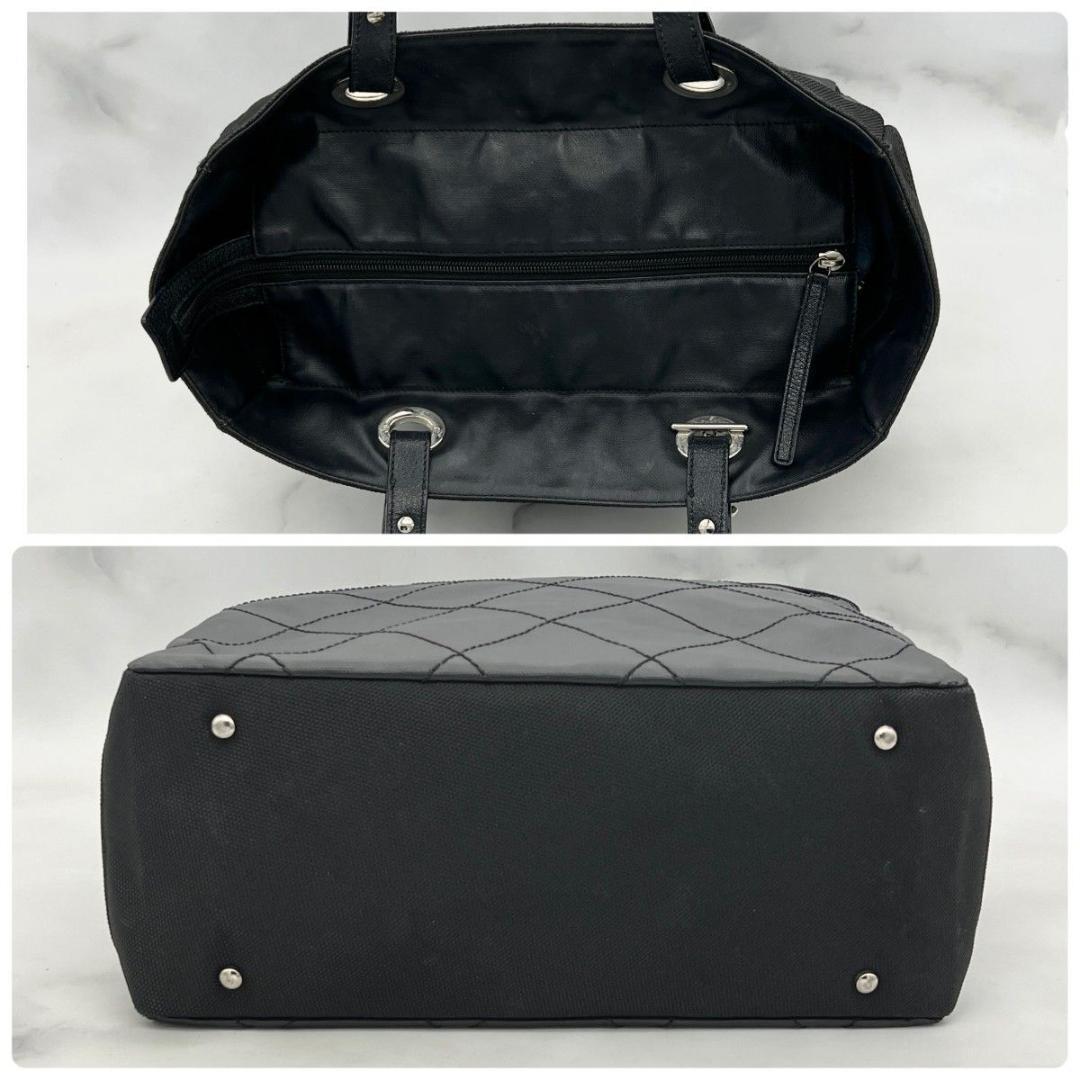 シャネル パリビアリッツ MM ブラック トート A4可 肩掛け ココチャーム