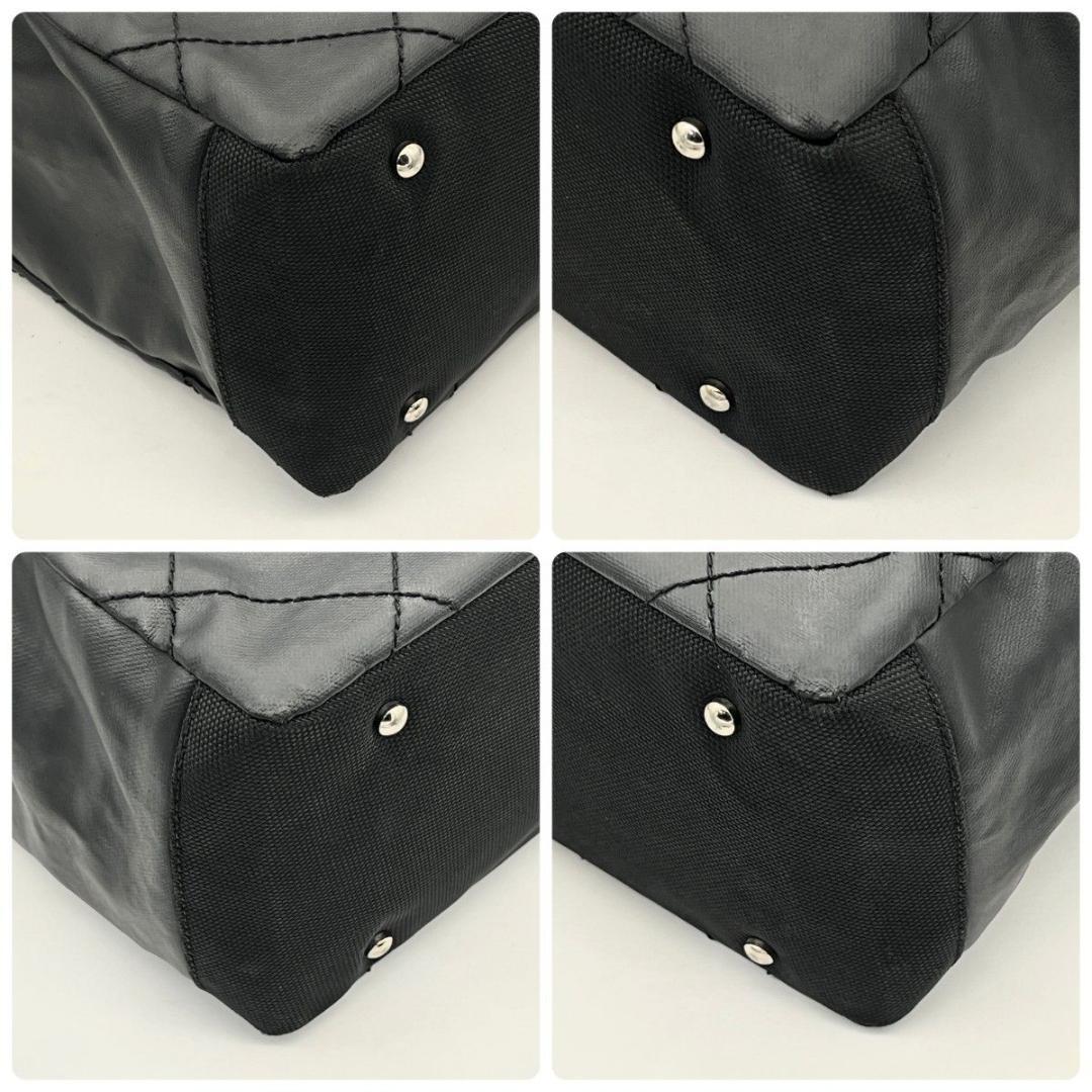 シャネル パリビアリッツ MM ブラック トート A4可 肩掛け ココチャーム