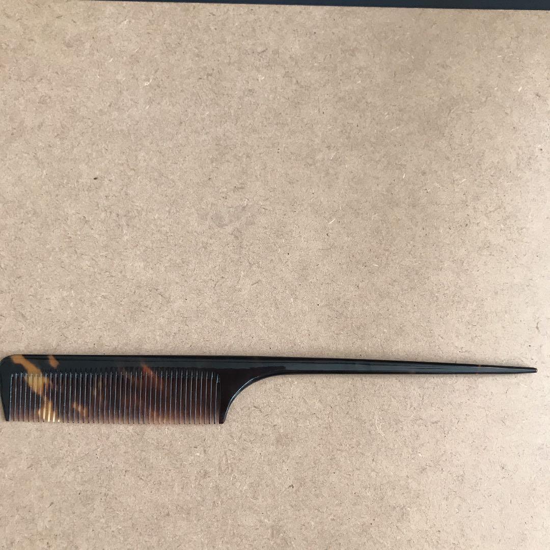 ビンテージ　　本鼈甲リングコーム　　未使用美品