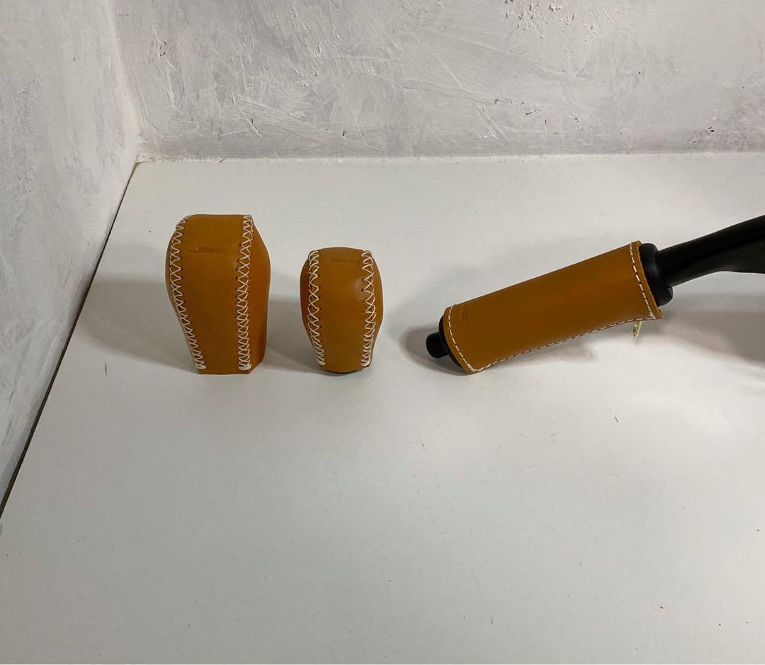 Rirui*◇新型ジムニー3点セット◇キャメル、ステッチ白