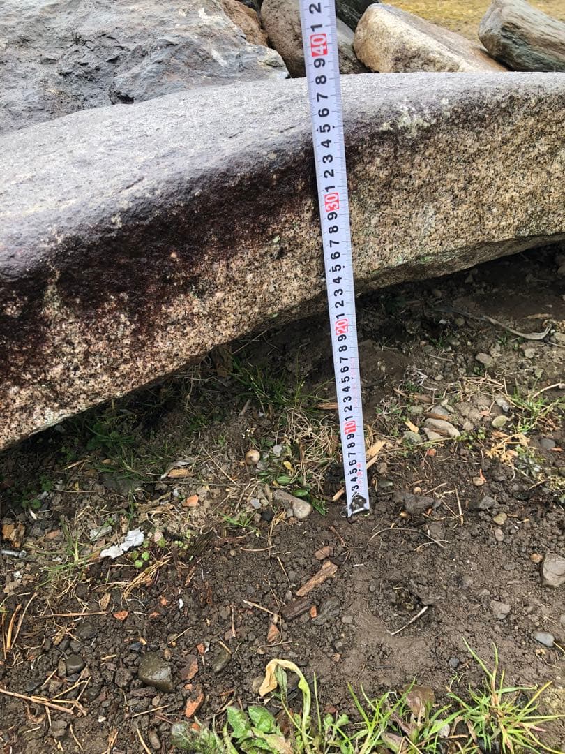 【茨城県南・引き取り限定】石 弓形橋 石橋 置物 日本庭園