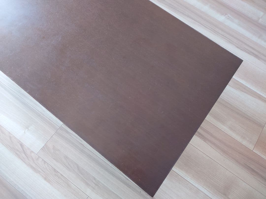 ブラウン木製　リビンググテーブル　幅110cm