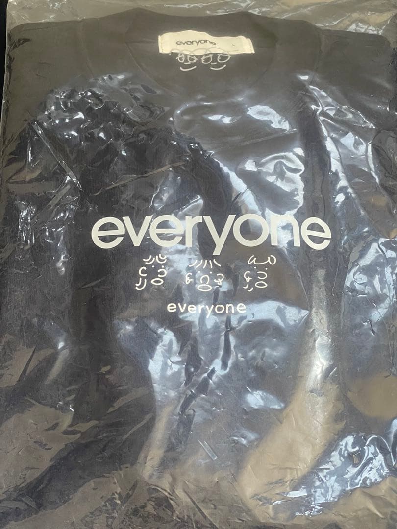 everyone j.30000 buddies tee NAVY L シャツ