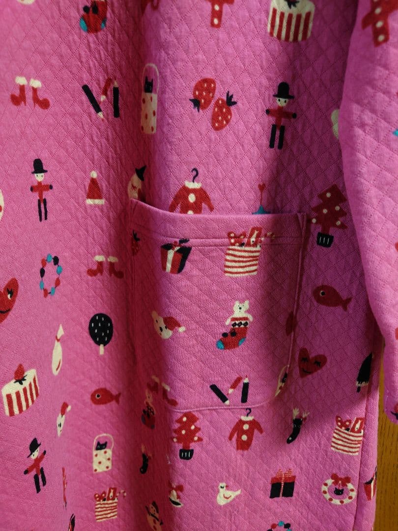 新品タグ付き ワコール マタノアツコ パジャマ ワンピ ルームウェア キルト