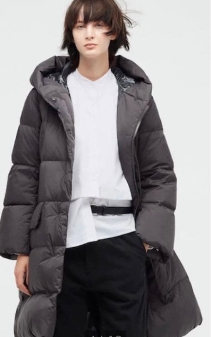 UNIQLO +Ｊ　ジルサンダー ウルトラライトフーデットダウンコート M