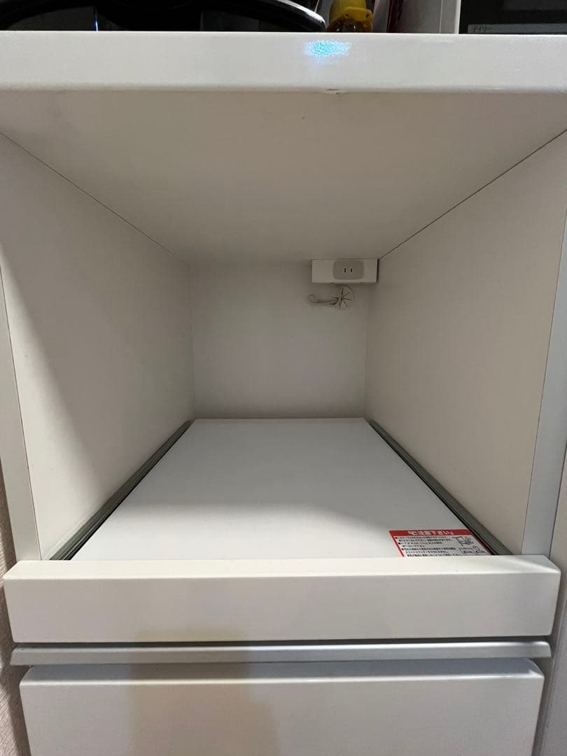 ［NITORIニトリ］食器棚キッチンボードレンジ台ホワイト