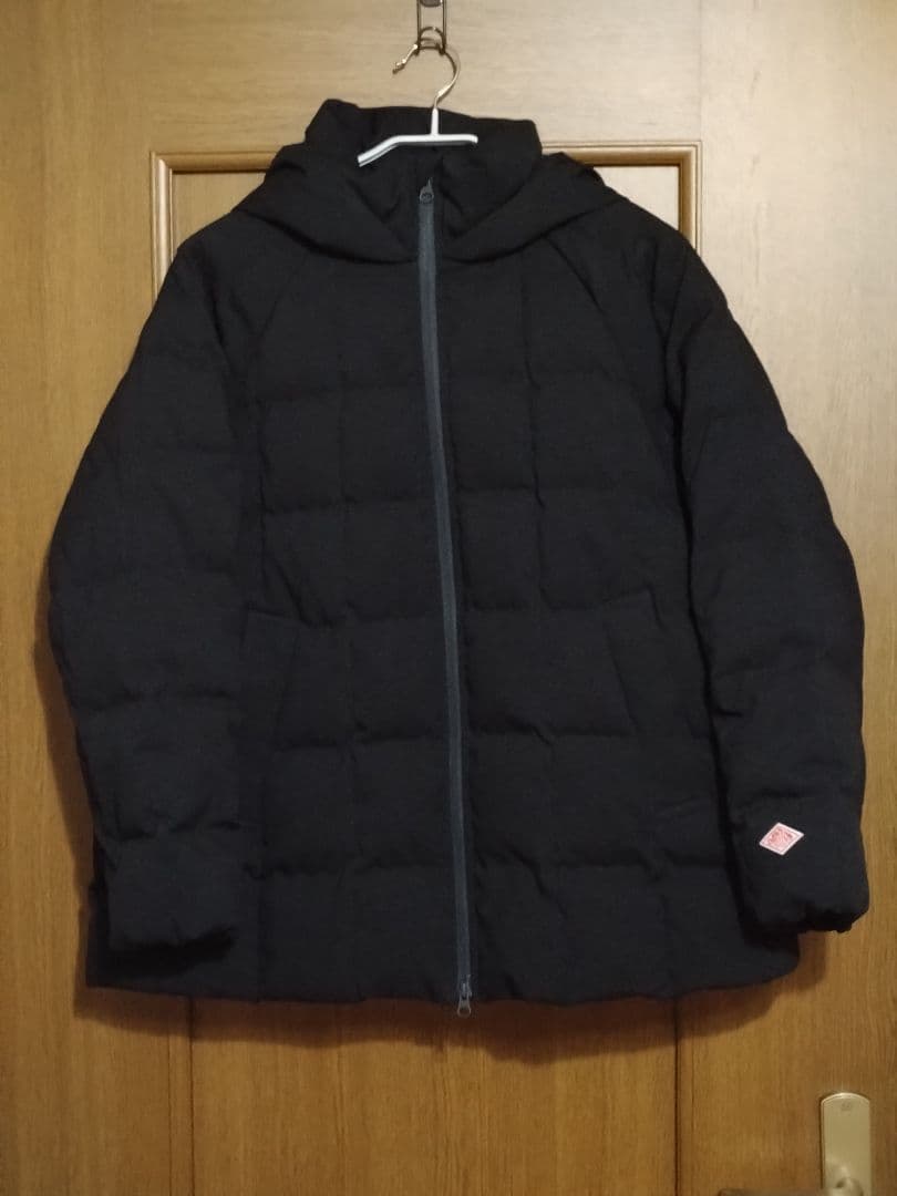 ダントン DANTON DOWN スクエアキルト ダウンジャケット ブラック