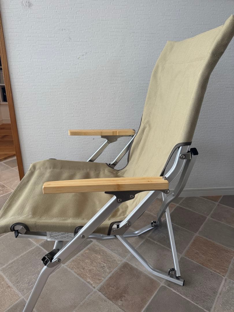 【asura】スノーピーク（ peak）　ローチェア30 カーキ②